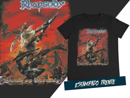 Camiseta Power Metal Sinfonico Rhapsody C2