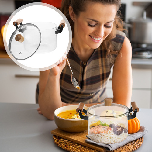 Olla De Cristalería, Ollas Para Cocinar, Olla De Vidrio