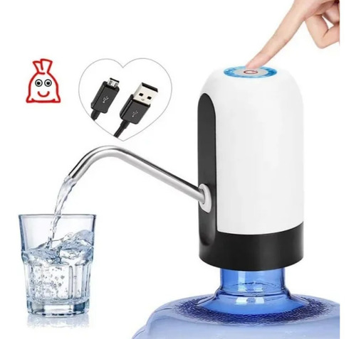 Imagen 2 de 8 de Dispensador De Agua Recargable Usb Electrico