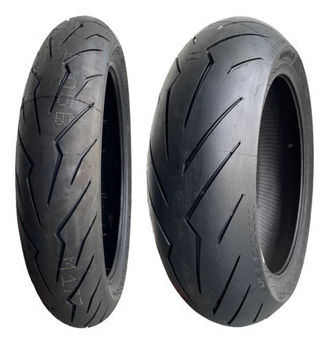 Llantas Pirelli 150/60r-17 + 120/70zr17 Diablo Rosso 3 Tl