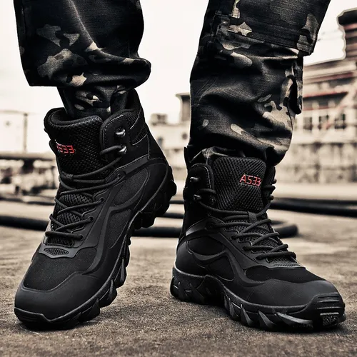 Botas Tacticas Hombres Botas Militares Zapatos Senderismo