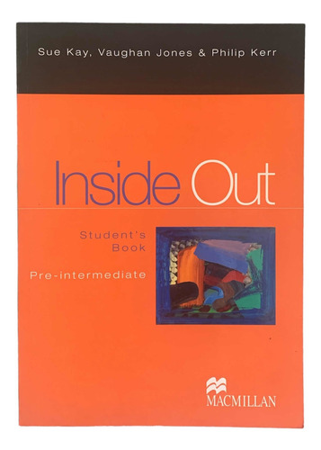 Libro De Ingles. Inside Out.  Student´s Book+cd. Pre-interme