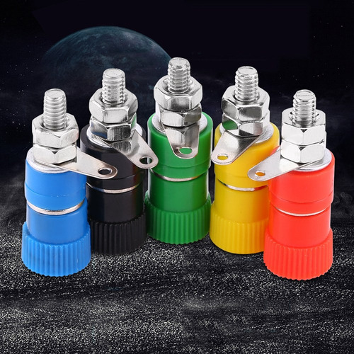 20 Conectores Hembra Para Enchufe De Banana De 4 Mm