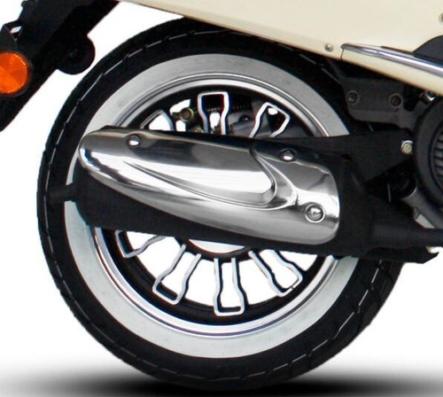 Imagen 10 de 25 de Moto Scooter Beta Tempo 150 Deluxe Vintage Beige Patentada