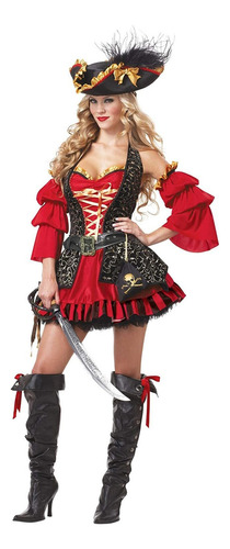 California Costumes Women's Eye Candy - Spanish Pirate Adult