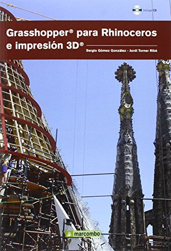 Libro Grasshopper Para Rhinoceros E Impresion 3d - Gomez Gon