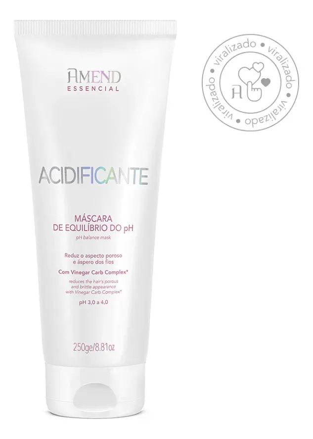 Máscara Acidificante Amend Equilíbrio do pH 250g
