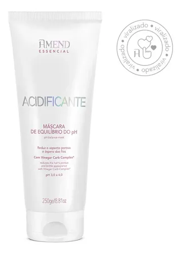Amend Máscara Acidificante Amend Equilibrio Do Ph 250g