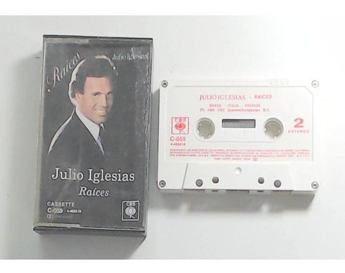 Julio Iglesias - Raíces Cassette Cbs