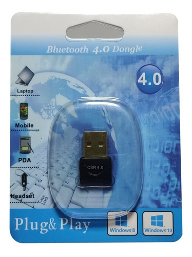 Imagem 4 de 5 de Adaptador Usb Bluetooth 4.0 Csr Dongle Computador Notebook