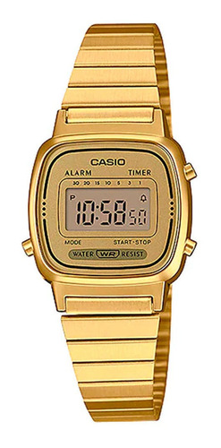 Reloj Casio Digital Dama La-670wga-9