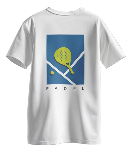 Playera Deportiva Padel Junky - P A D E L