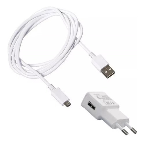 Cargador + Cable Micro Usb-v8 Compatible Samsung