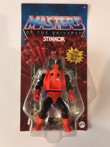 Stinkor Motu Origins Retro Carton Unpunched Mattel 2021 (Usado)