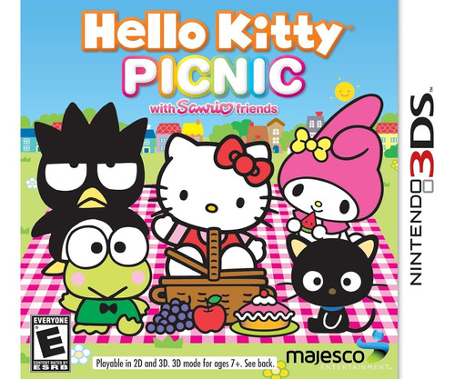 Hello Kitty Picnic (nuevo) - Nintendo 3ds