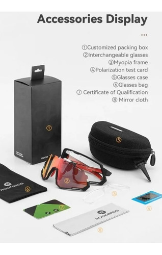 Imagen 9 de 10 de Lentes Fotocromaticos Y Polarizados Deportivos Mujer Hombre