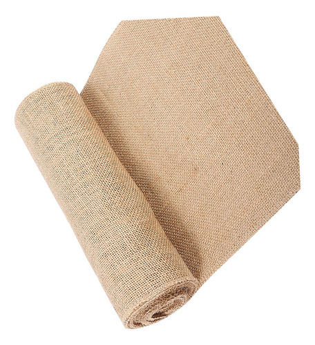 Corredor De Mesa De Yute Natural, Cinta De Arpillera De Arpi