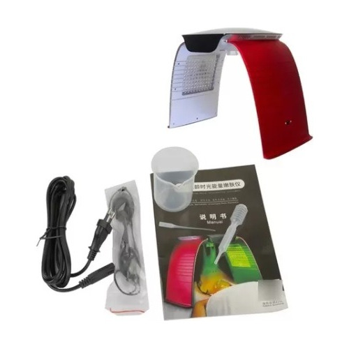 Imagen 6 de 9 de Cabina Led Ozono Fototerapia 7 Colores Vapor Facial Corporal