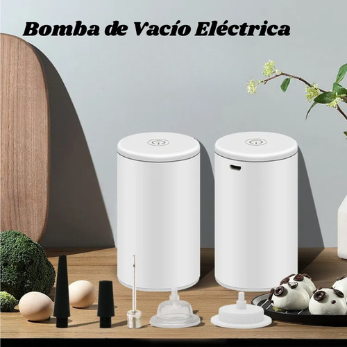 Bomba Portátil Sellador Aire Para Bolsas Vacío Alimento Ropa