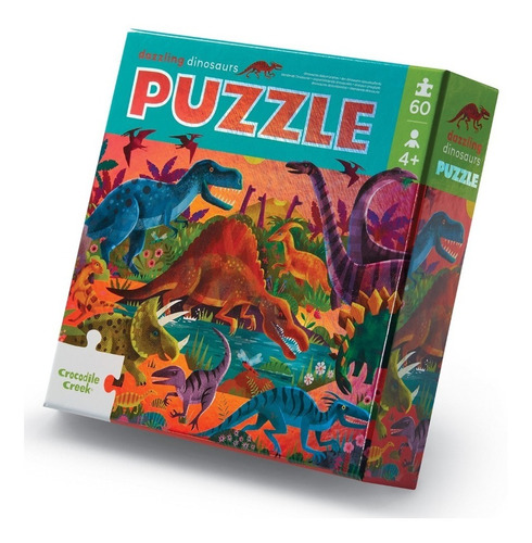 Puzzles Rompecabezas 60 Piezas Surtidos Crocodile Creek