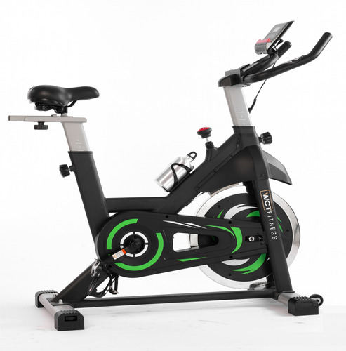 Bicicleta Ergométrica Spinning 20kg Wct Fitness Cor Preto/Verde