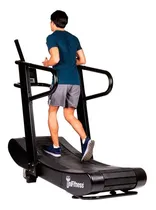 Comprar Caminadora Curva Unifitness Para Gimnasios Alto Rendimiento Color Negro