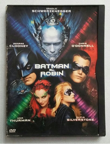 Dvd Batman Y Robin George Clooney Chris O Donnell Uma Thurma