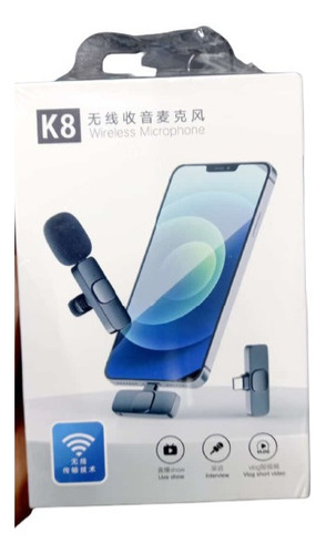 Imagen 2 de 4 de Microfonos Inalambricos Balita Tipo C Para Celular