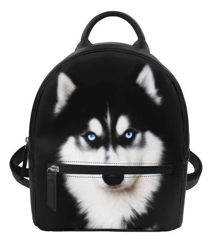 Mochila Pequeña De Cuero Pu Para Perro Y Mujer, Mochila Esco