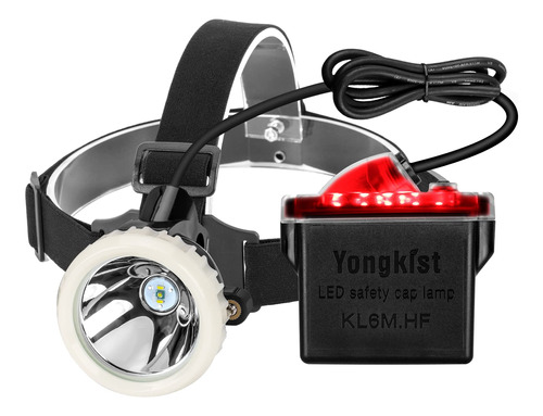 Yongkist Faro De Mineria 1+2 Led Recargable Para Casco Duro,