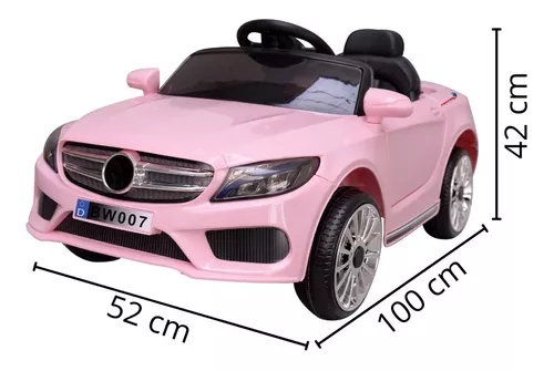 Carrinho Elétrico Infantil Com Controle Remoto Mercedes Benz