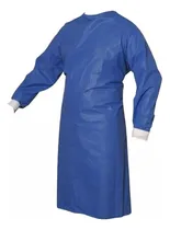 Comprar 5 Batas Quirúrgicas Desechables Unitalla Color Azul 