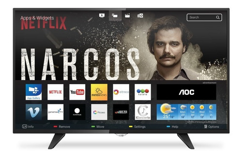 Tv Led Lcd Full Hd Aoc Smart 49 Wifi Hdmi Usb Gtia 2 Años