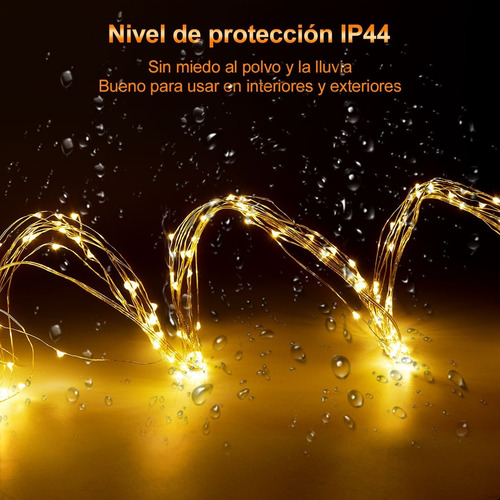 Cortinas Decorativas Luces Led Control Remoto 3x3m 8 Modos