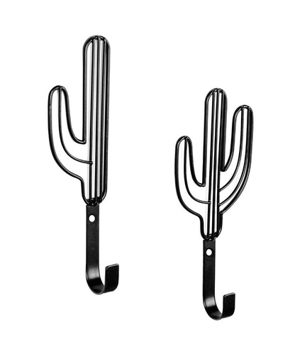 Set De 2 Percheros Cactus Black - Dks Worldwide