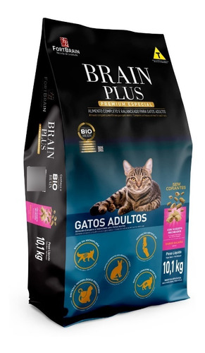 Brain Plus Gato Adulto 15kg Salmon