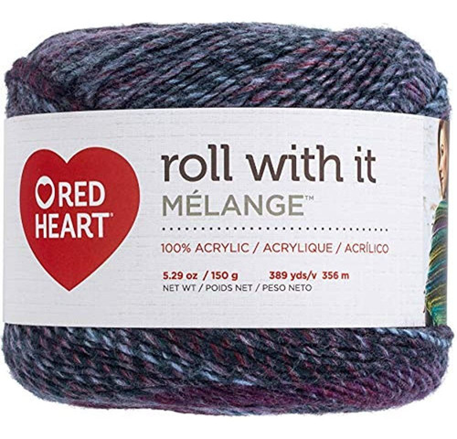 Red Heart Roll With It Melange Autograph