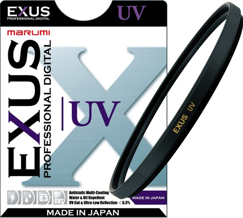 Imagen 2 de 8 de Filtro Marumi Uv Protector Exus 67mm Multicapa Profesional