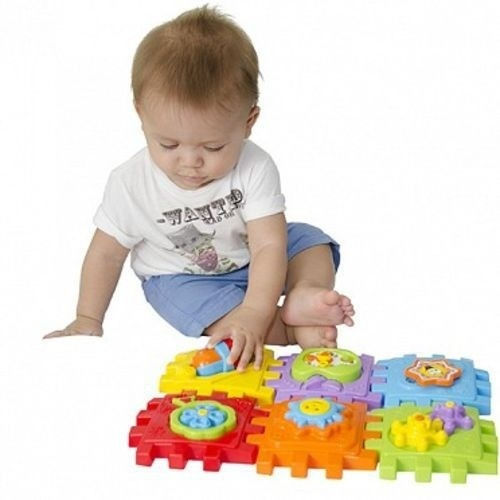 Imagem 2 de 4 de Brinquedo Educativo Bebê 6 Meses Com Som Smart Cube