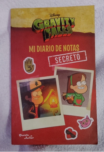 Mi Diario De Notas Secreto Gravity Falls Libro