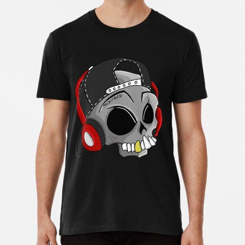 Remera Punk Skull N 'bones Algodon Premium