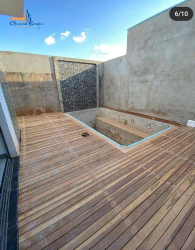 Imagem 15 de 17 de Casa Com 3 Dormitórios À Venda, 144 M² Por R$ 550.000,00 - Vila Santa Isabel - Anápolis/go - Ca1951