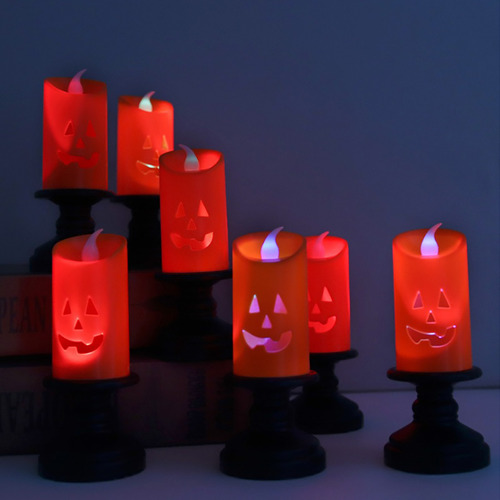 Vela Led De Halloween, Decoración De Halloween, Pum-pkin Lan