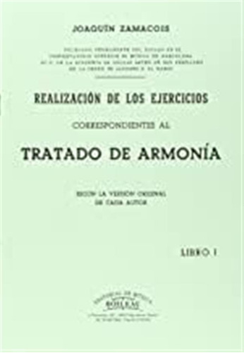 Realizacion Ejercicios Armonia Vol,i - Zamacois, Joaquin