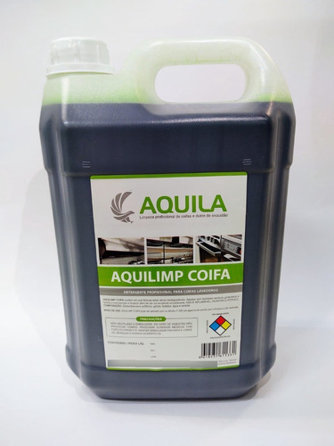 Aquilimp Coifa - Detergente Especial Para Coifas Lavadoras
