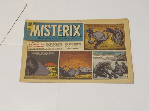 Revista Misterix N° 546 De 1959. Editorial Abril