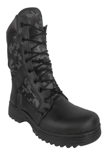 Botas T cticas Camuflajeadas Militar Polic a Seguridad Piel