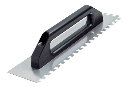 Imagen 1 de 4 de Llana De Acero Dentada Cortag 12x12mm Largo 38cm H Y T