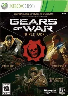 Gears Of War Paquete Triple Xbox 360 Paquete