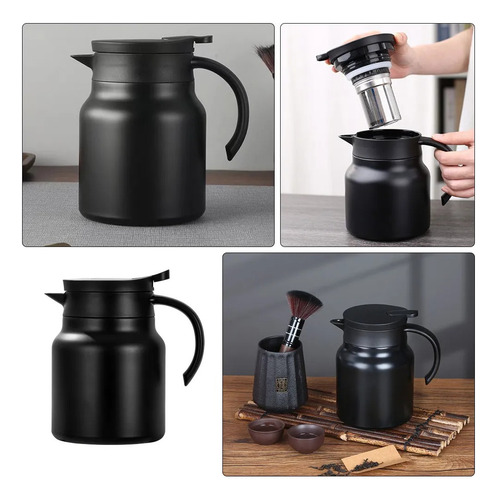 Termo Sifón Termico Con Difusor De Te Hierbas Cafe